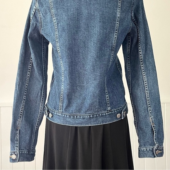 Gap Indigo 1969 Icon Denim Jacket Size S Tall - Picture 8 of 14